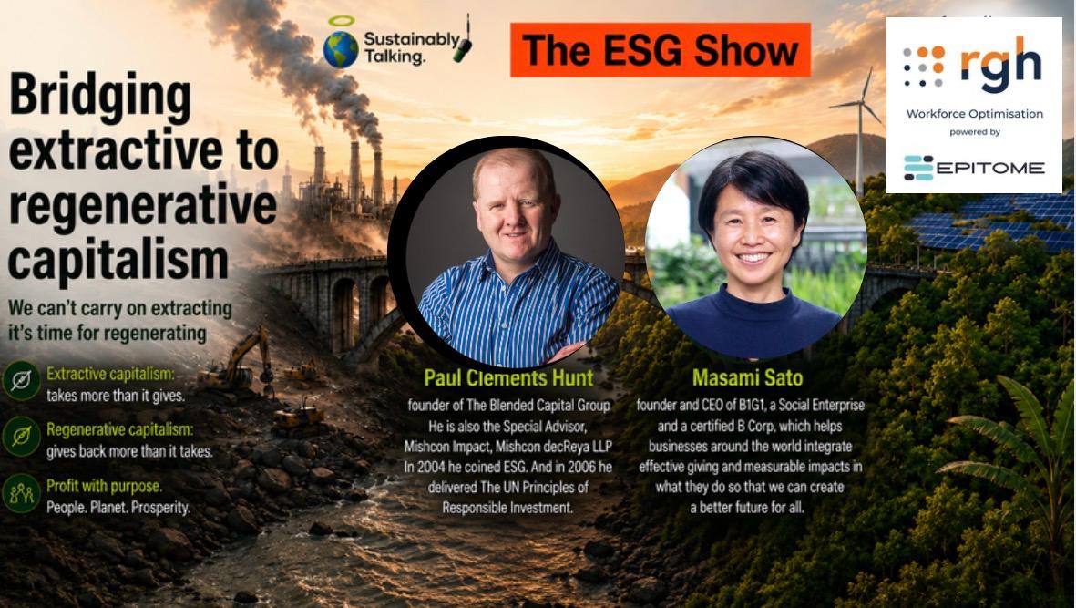 From Extractive to Regenerative Capitalism, a new economic model