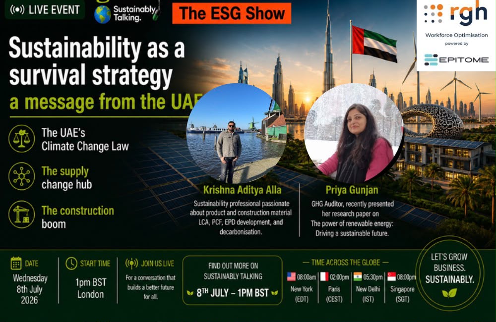 Sustainability as a Survival Strategy: A Message from the UAE