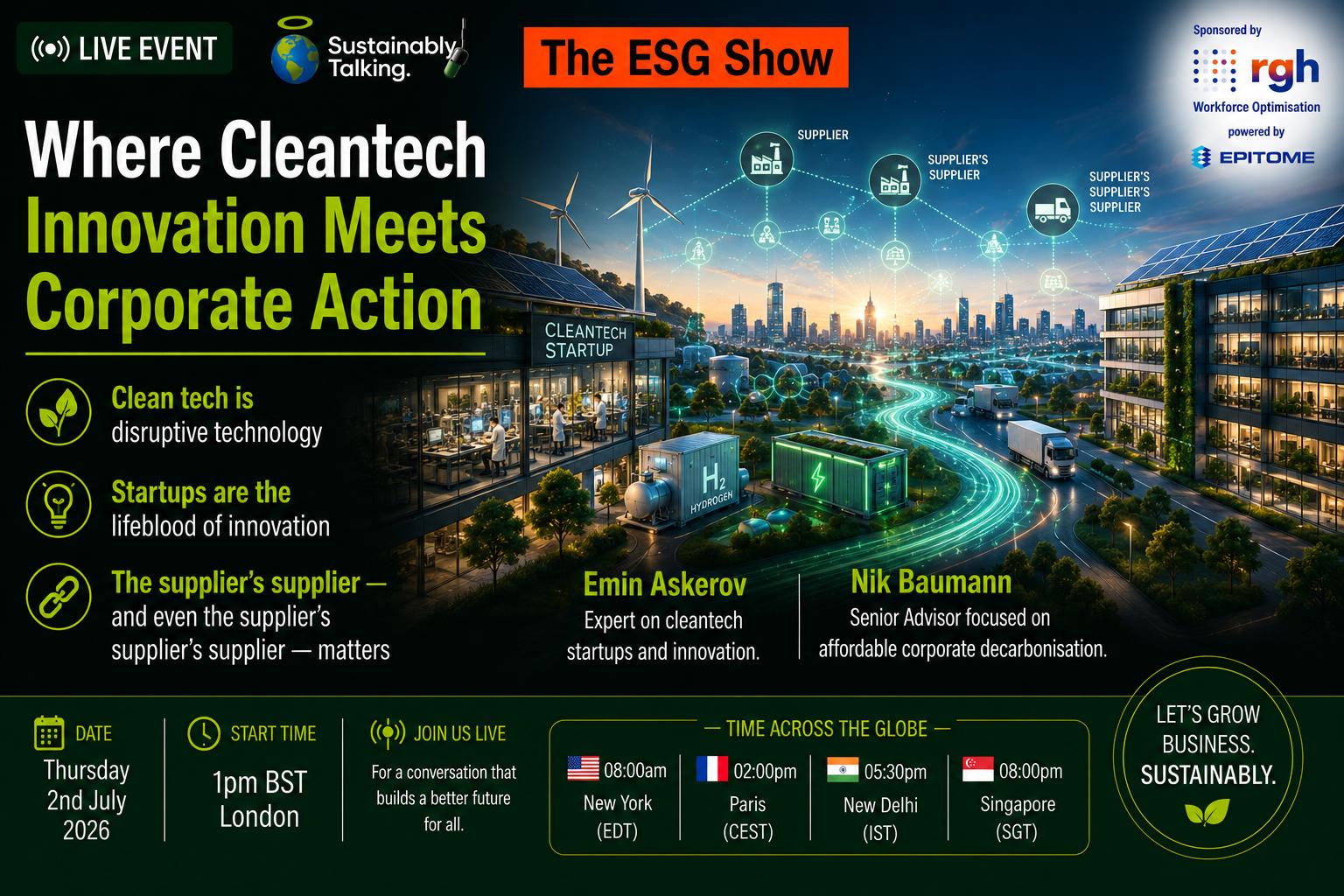 Where cleantech innovation meets corporate action