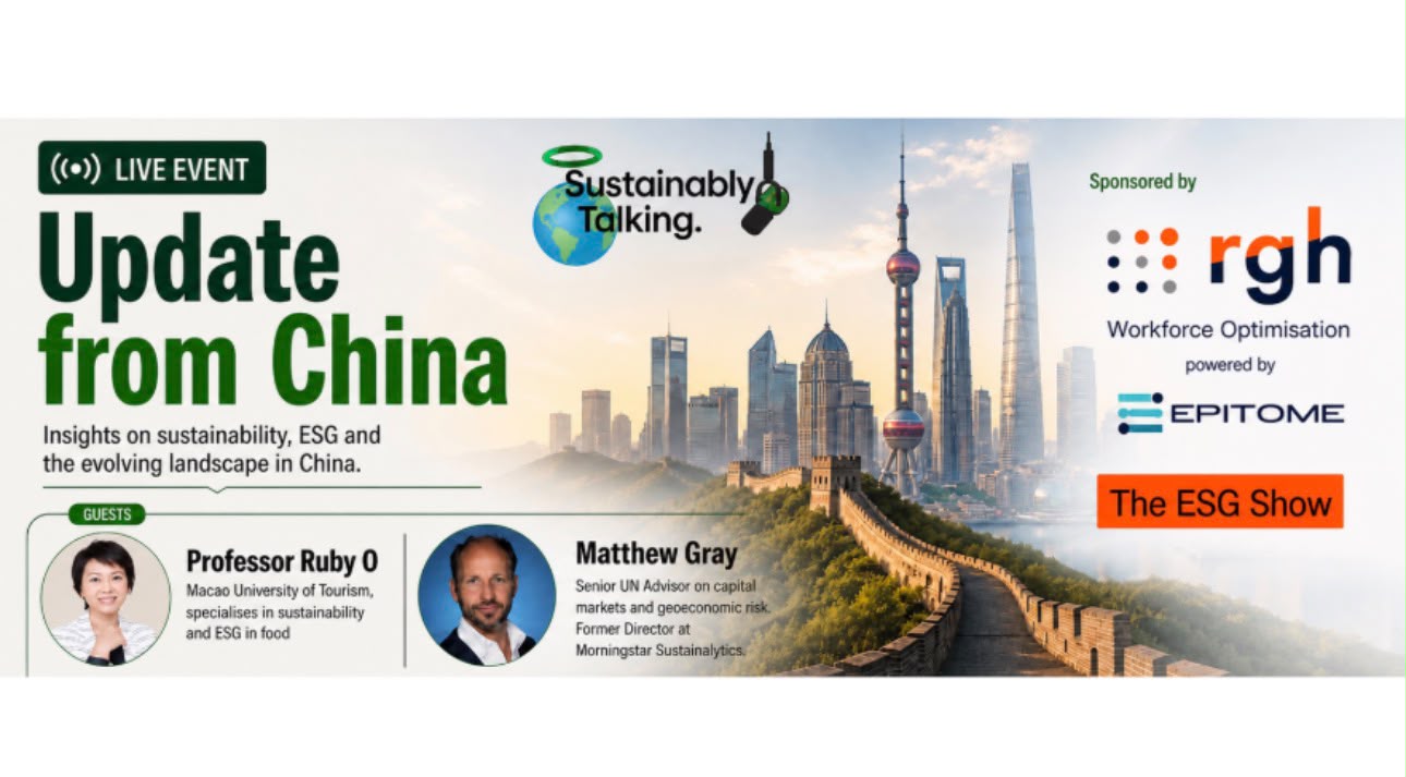 Sustainably Talking Live, update from China